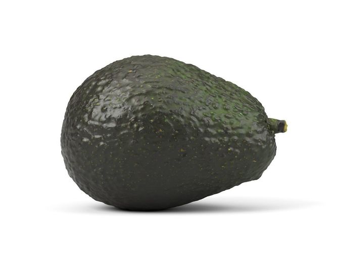 Photorealistic Avocado 3D Scan 3D model 4