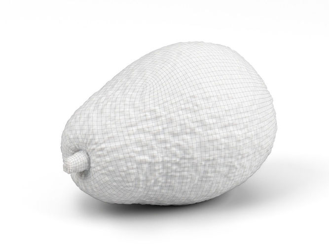 Photorealistic Avocado 3D Scan 3D model 7