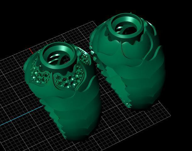 Men Scale Ring 3D print model_17
