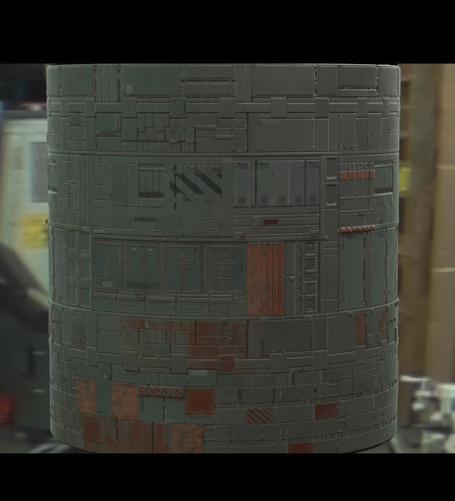 Scifi Wall Panel Texture Set B Texture_2