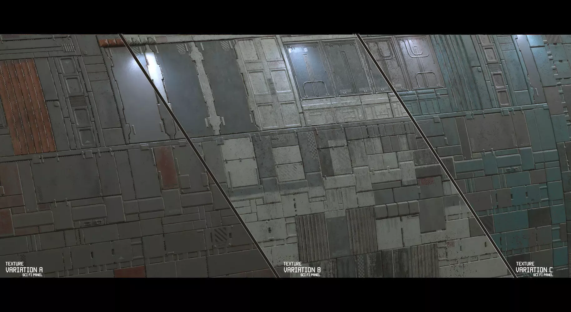 Scifi Wall Panel Texture Set B Texture_0