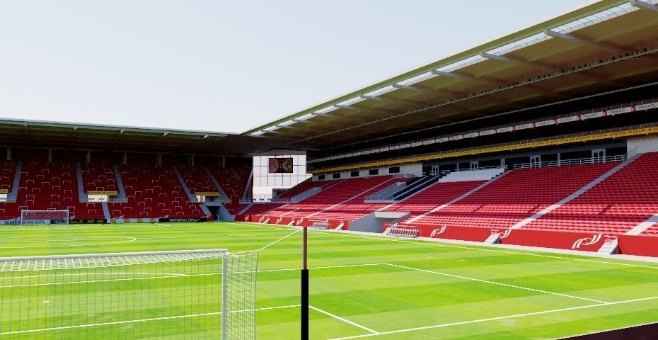 3d Model Opel Arena Coface Arena Mainz Bundesliga
