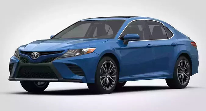 Toyota Camry SE 2018 detailed interior