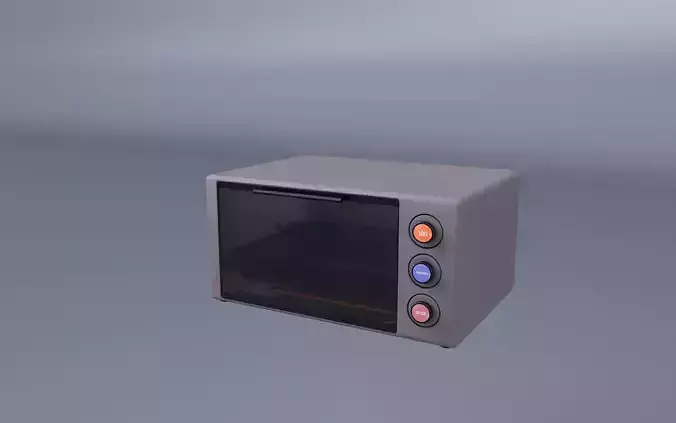 Toaster Oven Cinema4D Minimalistic 