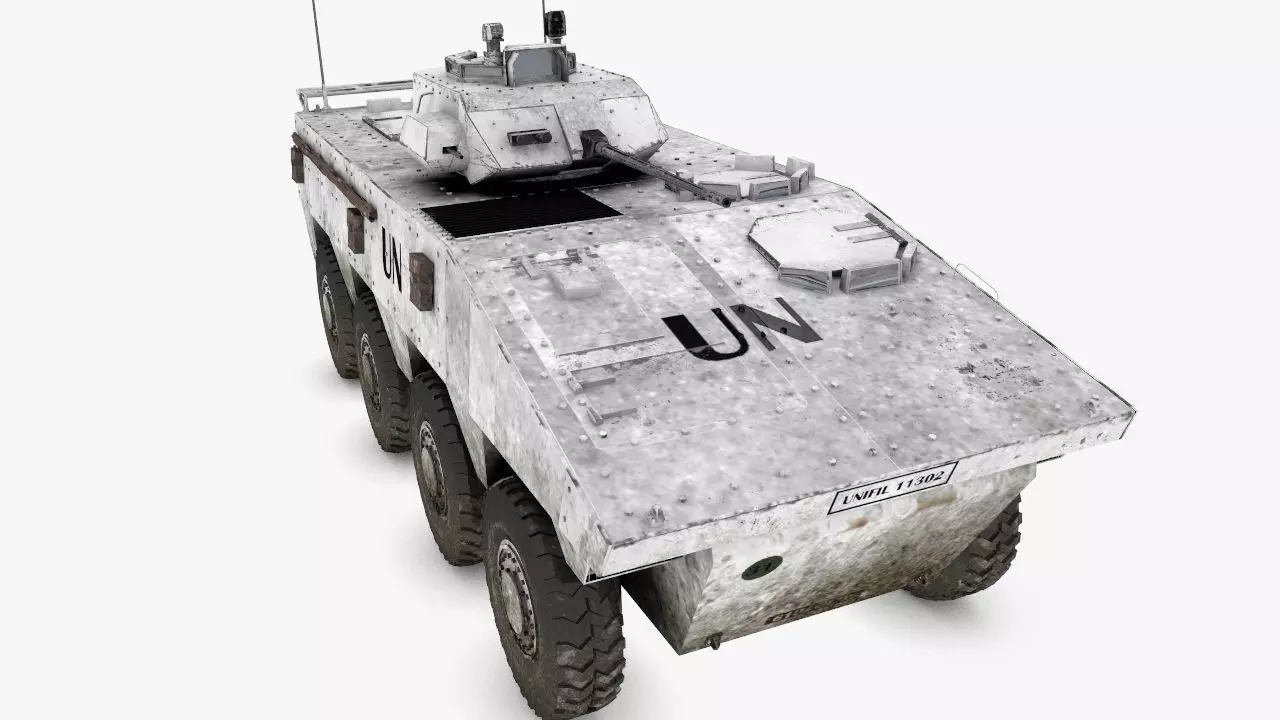 Armored Infantry Fighting Vehicle 3D model_0