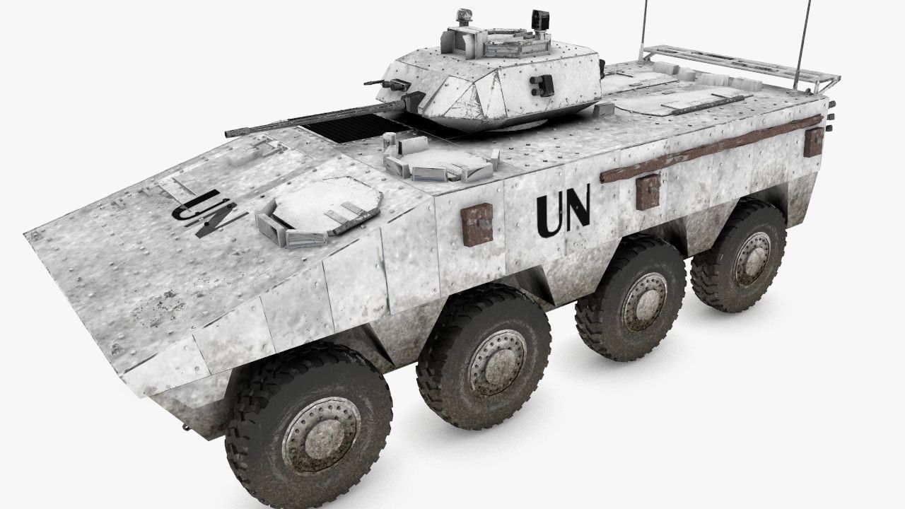 Armored Infantry Fighting Vehicle 3D model_10