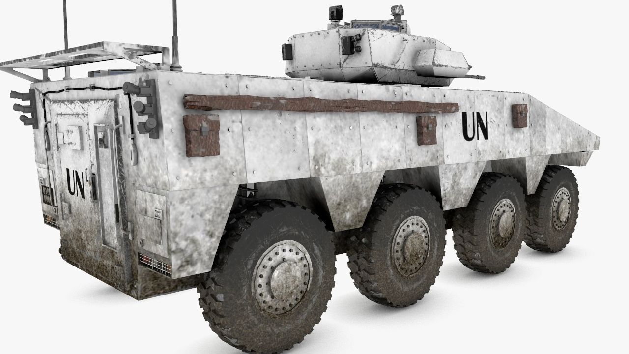 Armored Infantry Fighting Vehicle 3D model_15