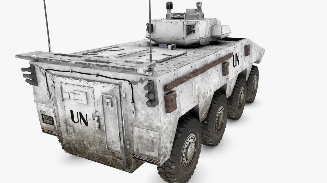 Armored Infantry Fighting Vehicle 3D model_12