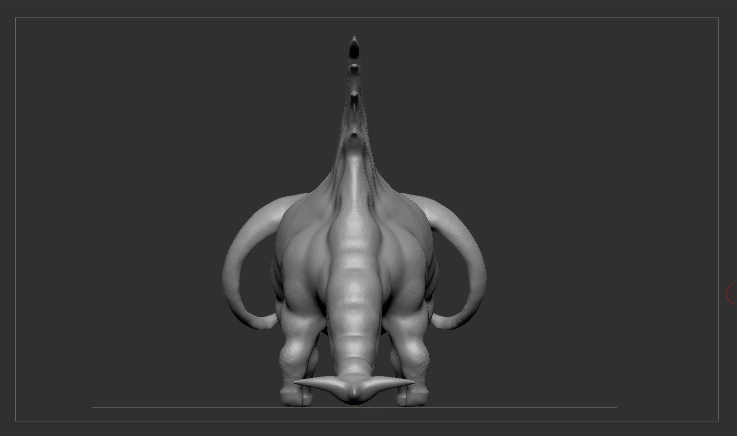 Creature - Spinodon Free 3D model_7