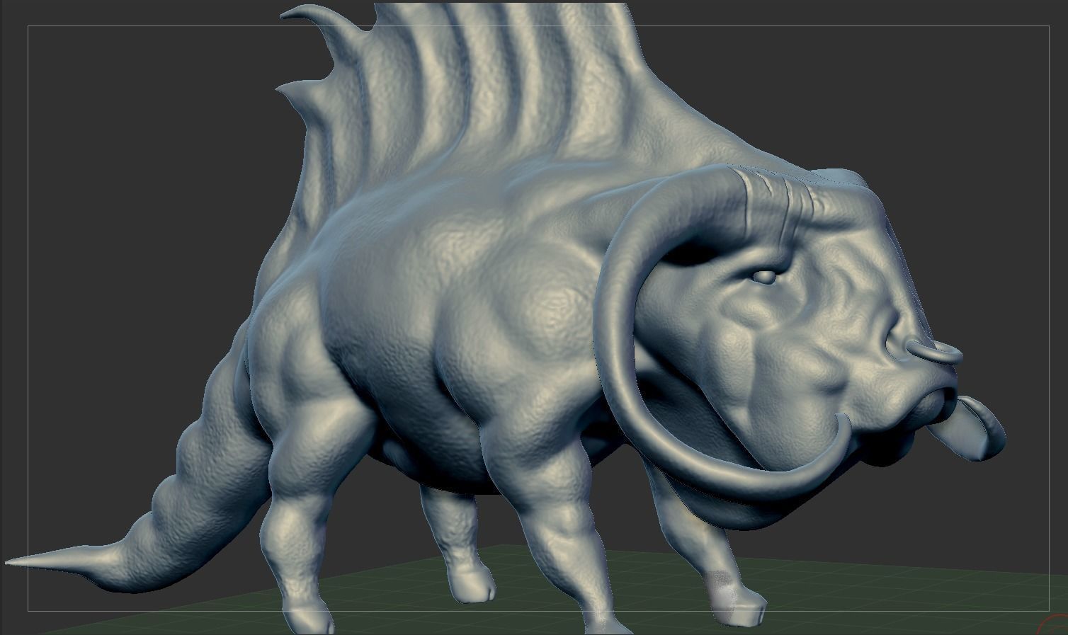 Creature - Spinodon Free 3D model_11