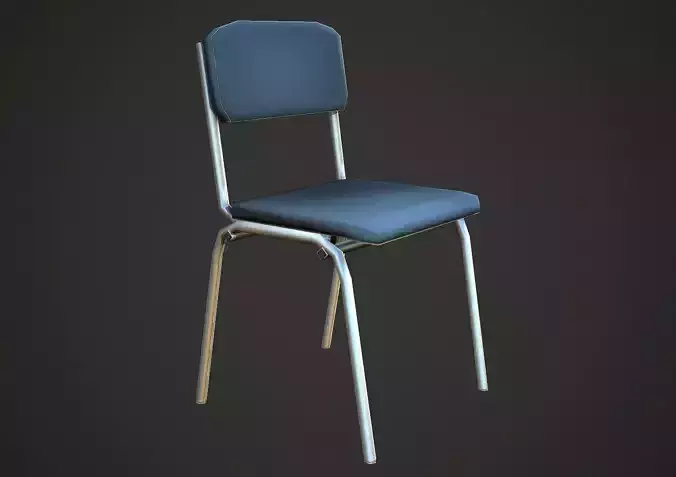Chair Low Poly Mobile