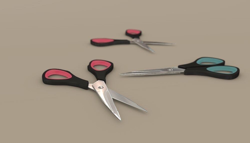 Shears Range 3D model_1