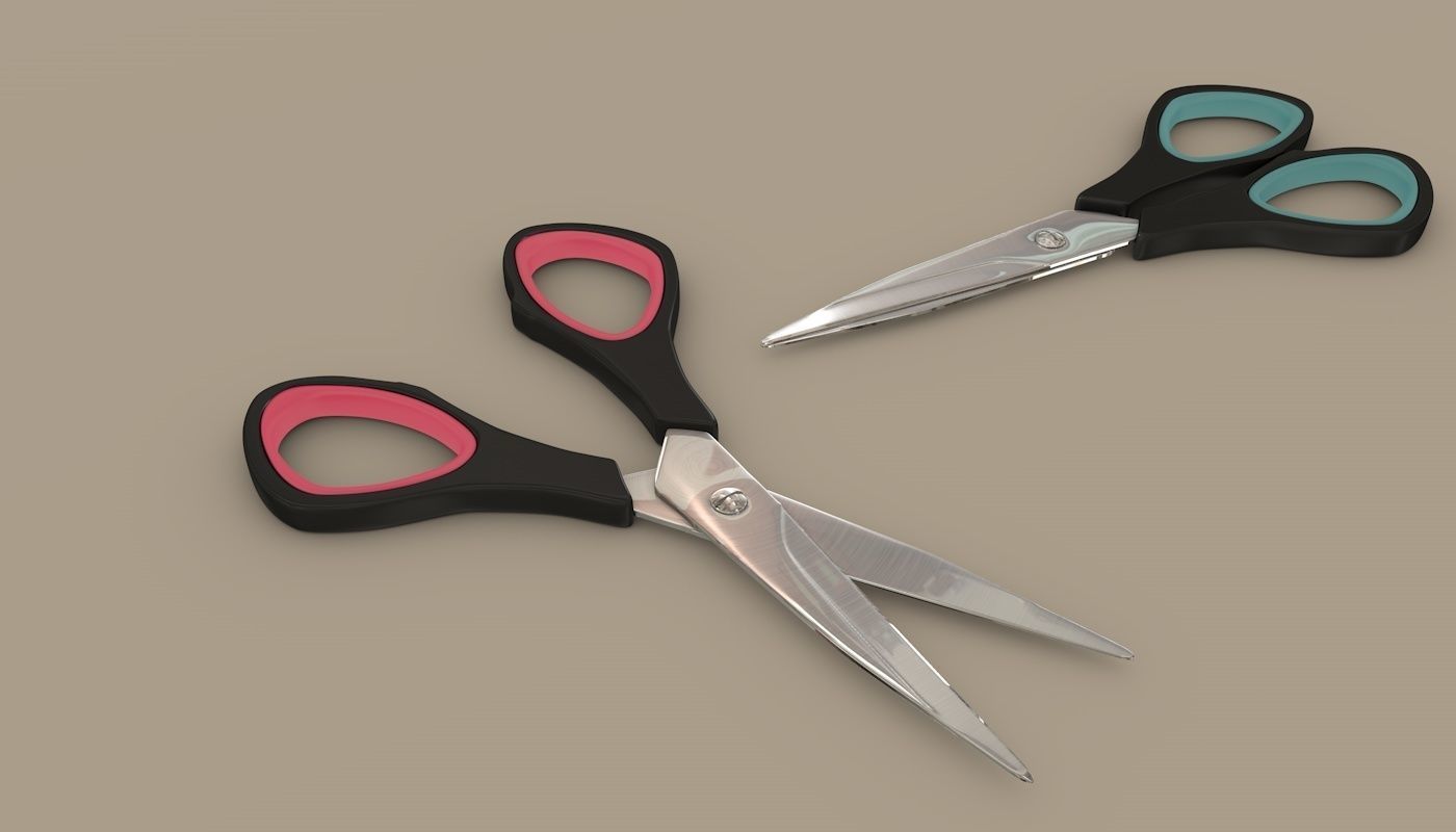 Shears Range 3D model_4