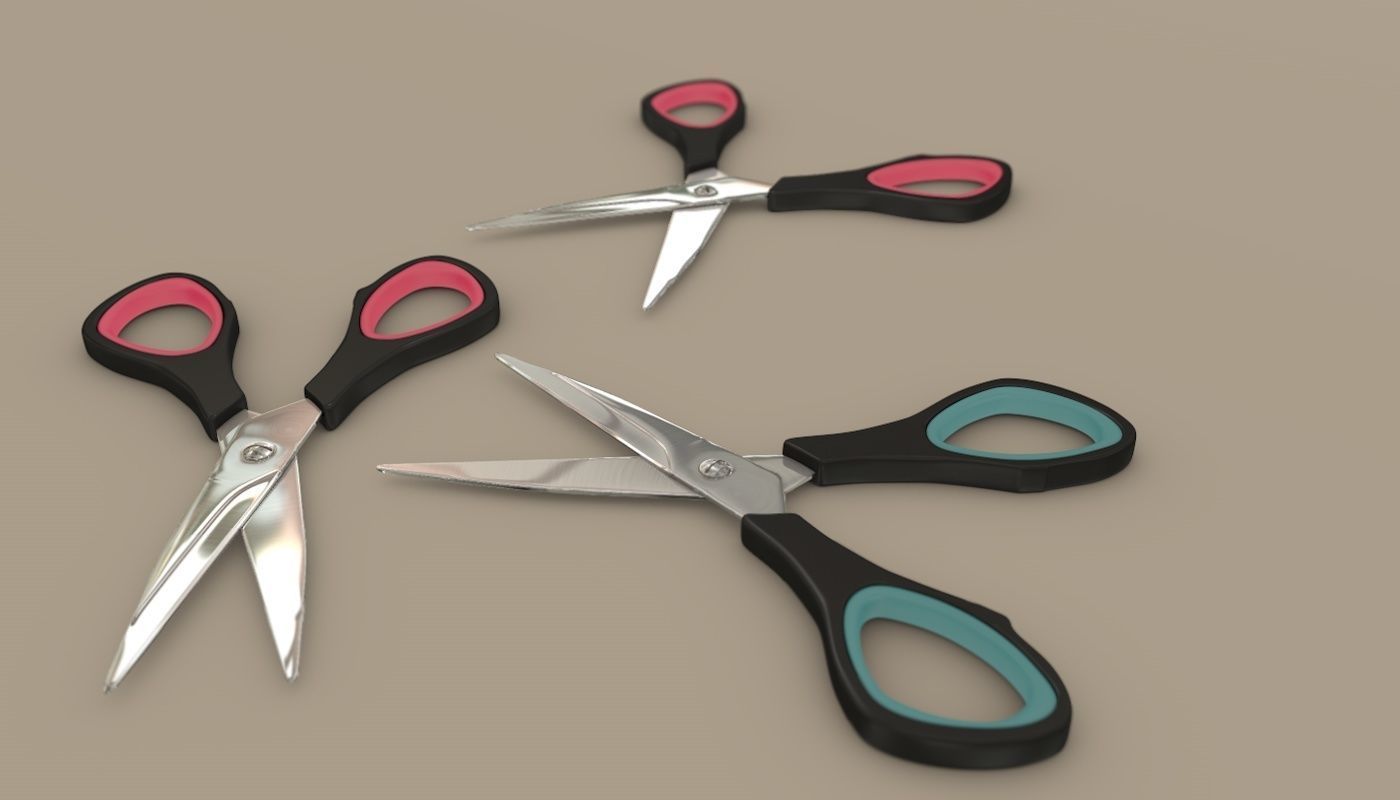 Shears Range 3D model_5