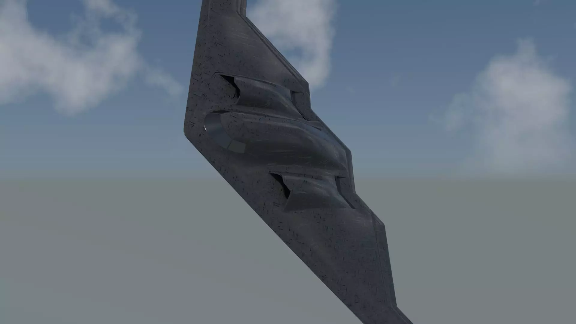 Northrop Grumman B-2 Spirit Low-poly 3D model