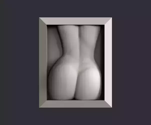 3d STL models for CNC girl