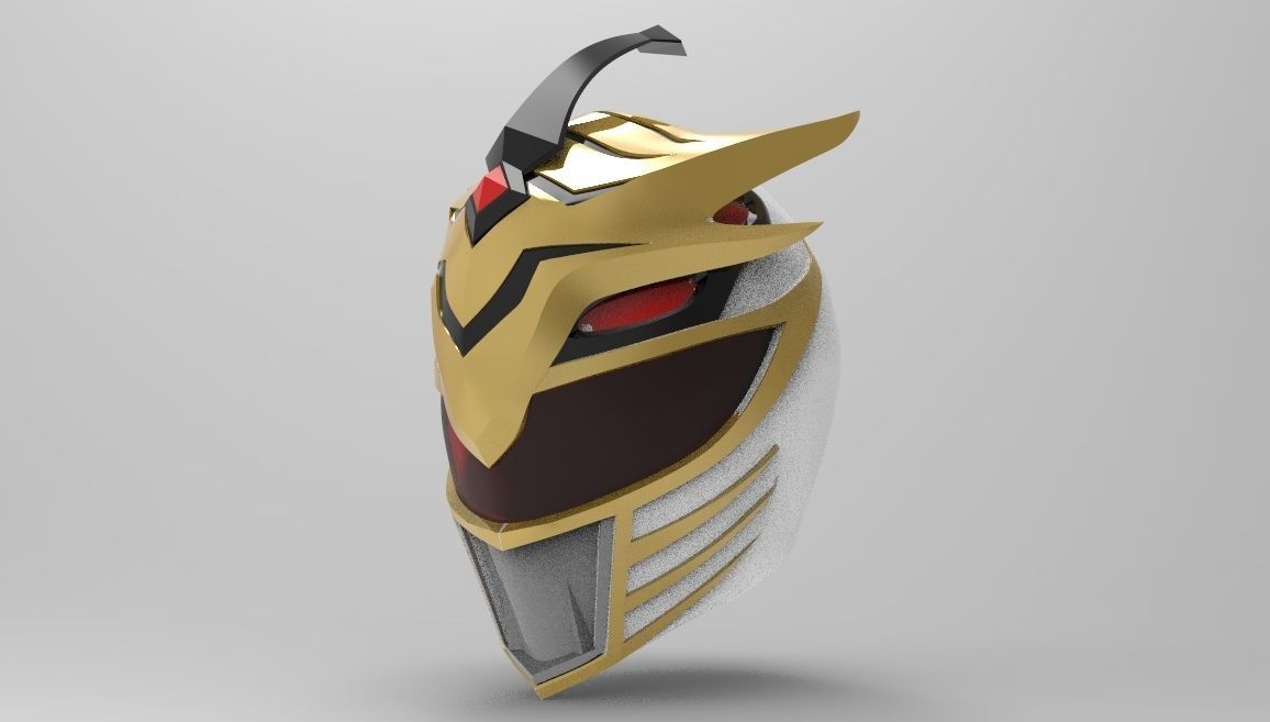 Lord Drakkon Helmet from MMPR for 3D Printing 3D print model_3