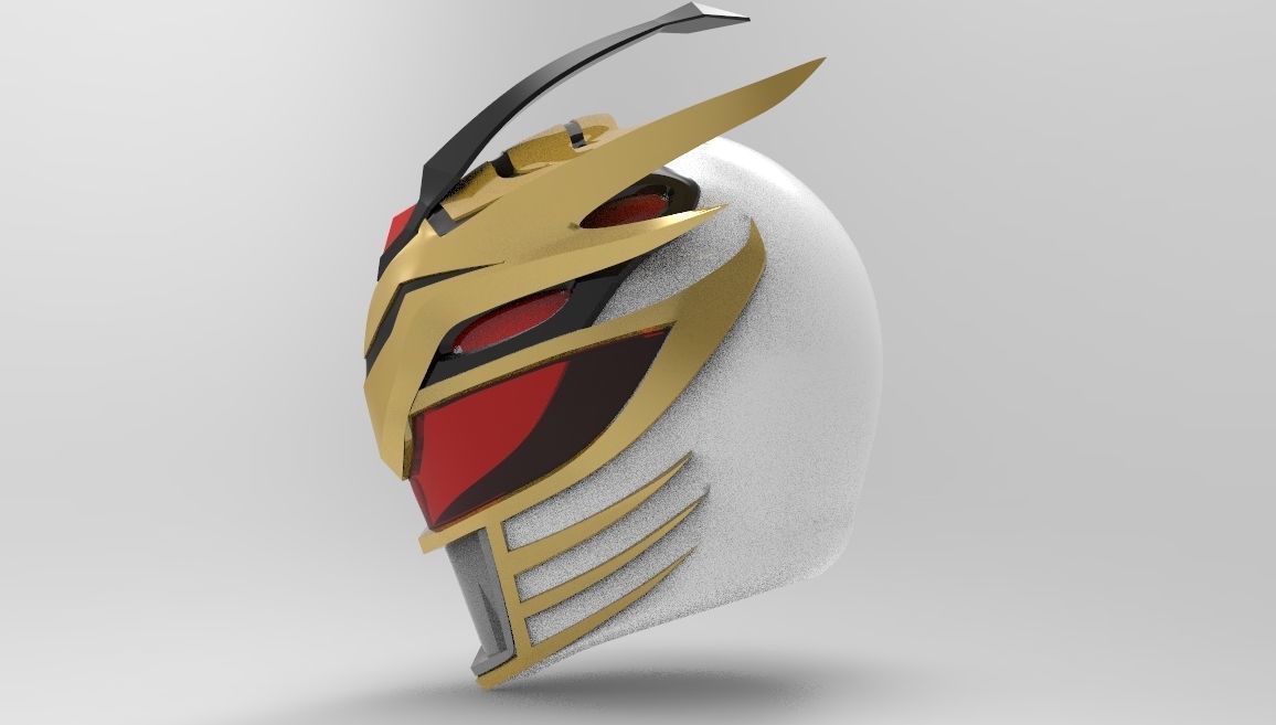 Lord Drakkon Helmet from MMPR for 3D Printing 3D print model_5