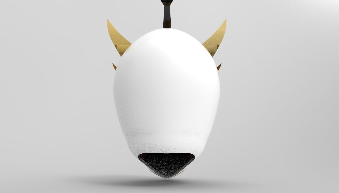 Lord Drakkon Helmet from MMPR for 3D Printing 3D print model_8
