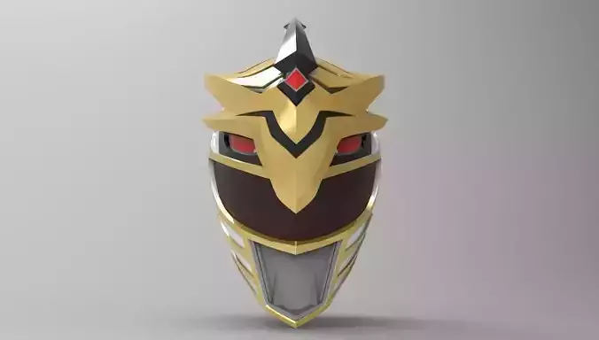 Lord Drakkon Helmet from MMPR for 3D Printing 3D print model