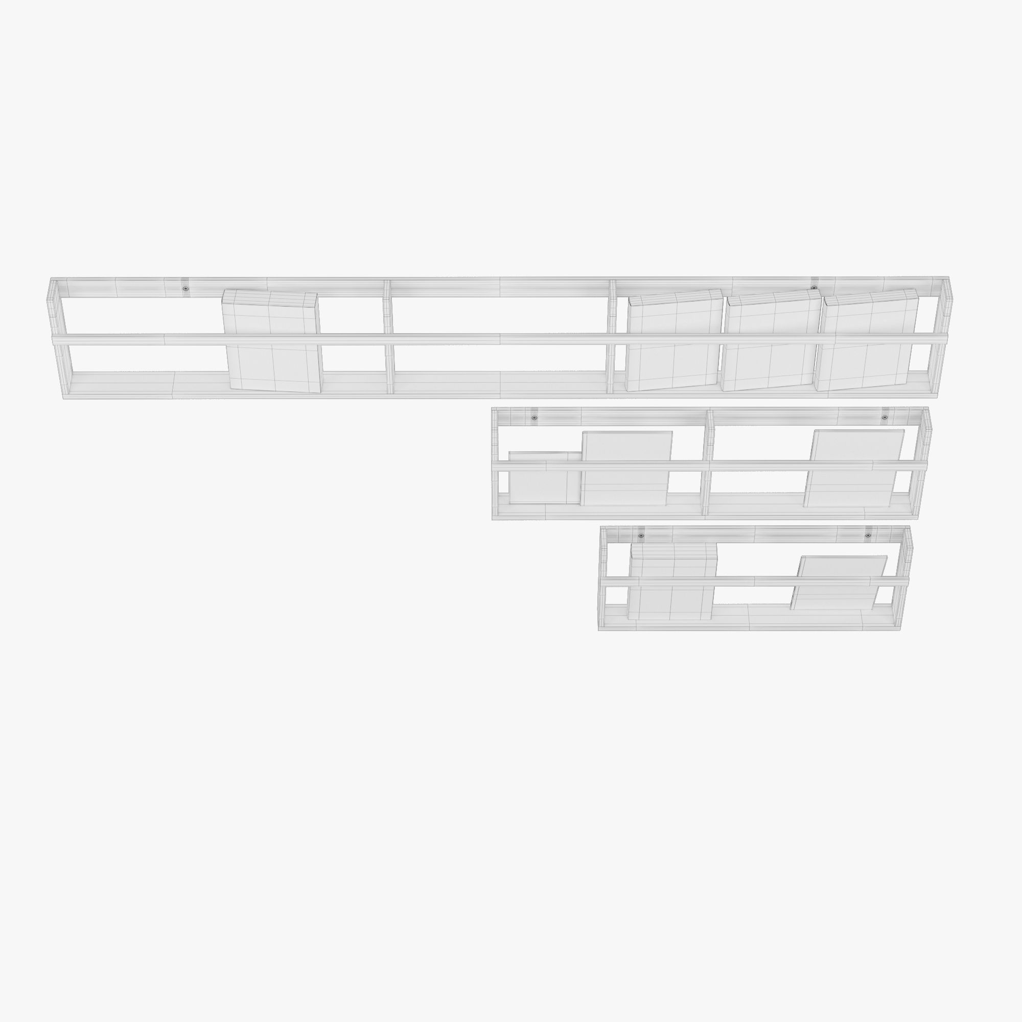 Vega Magazine Rack 3D model_6