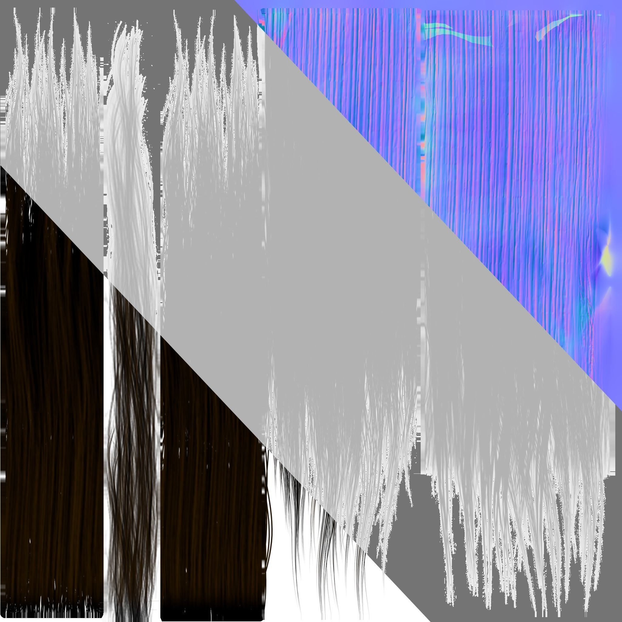 Espra the Fearless Warrior Low-poly 3D model_20