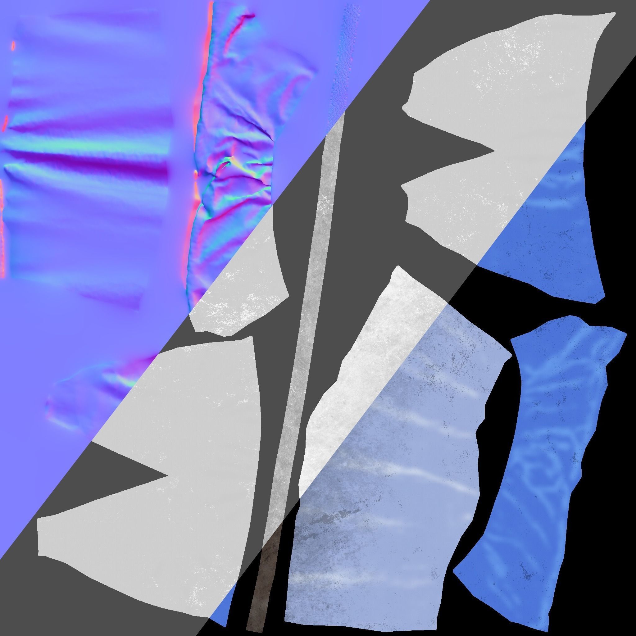 Espra the Fearless Warrior Low-poly 3D model_18