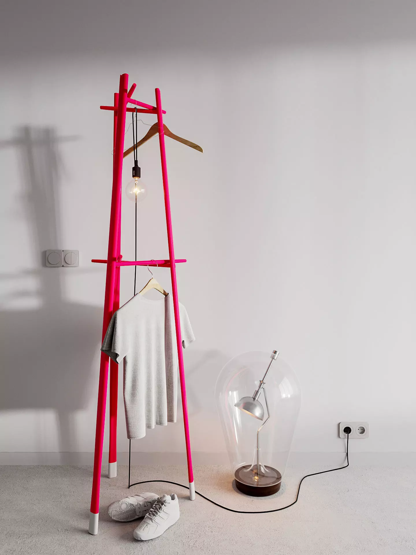 Hanger Scene For Cinema 4D and Corona Renderer 3D model