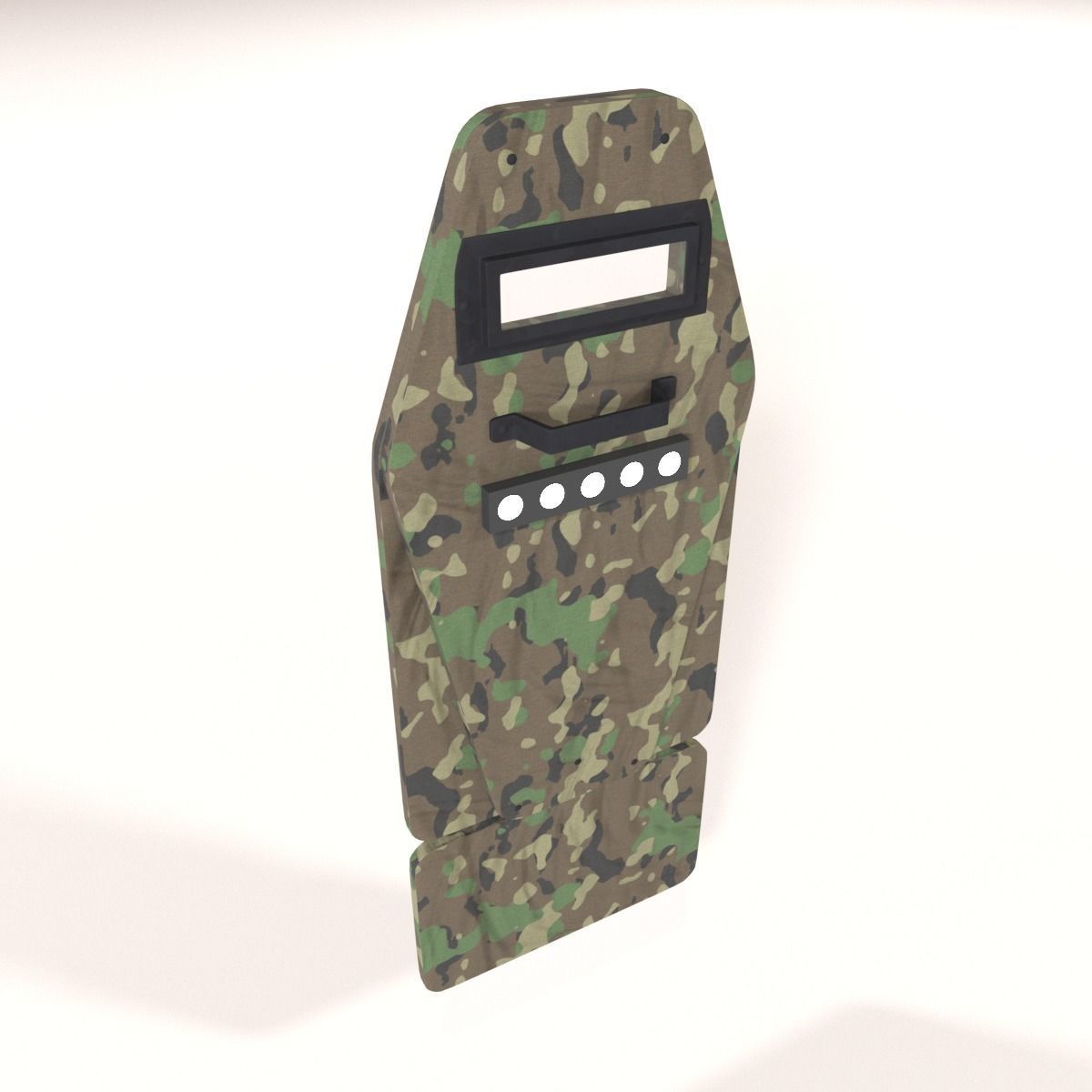  Vant VM Tactical Shield Low-poly 3D model_7