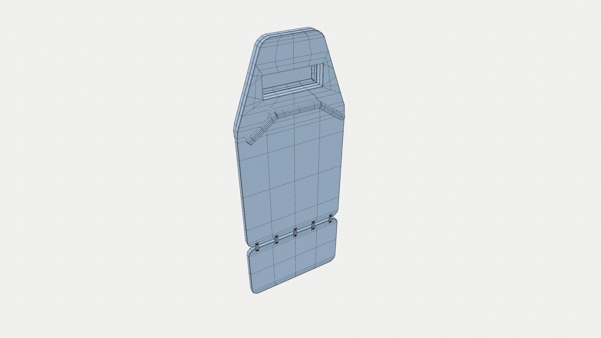  Vant VM Tactical Shield Low-poly 3D model_12