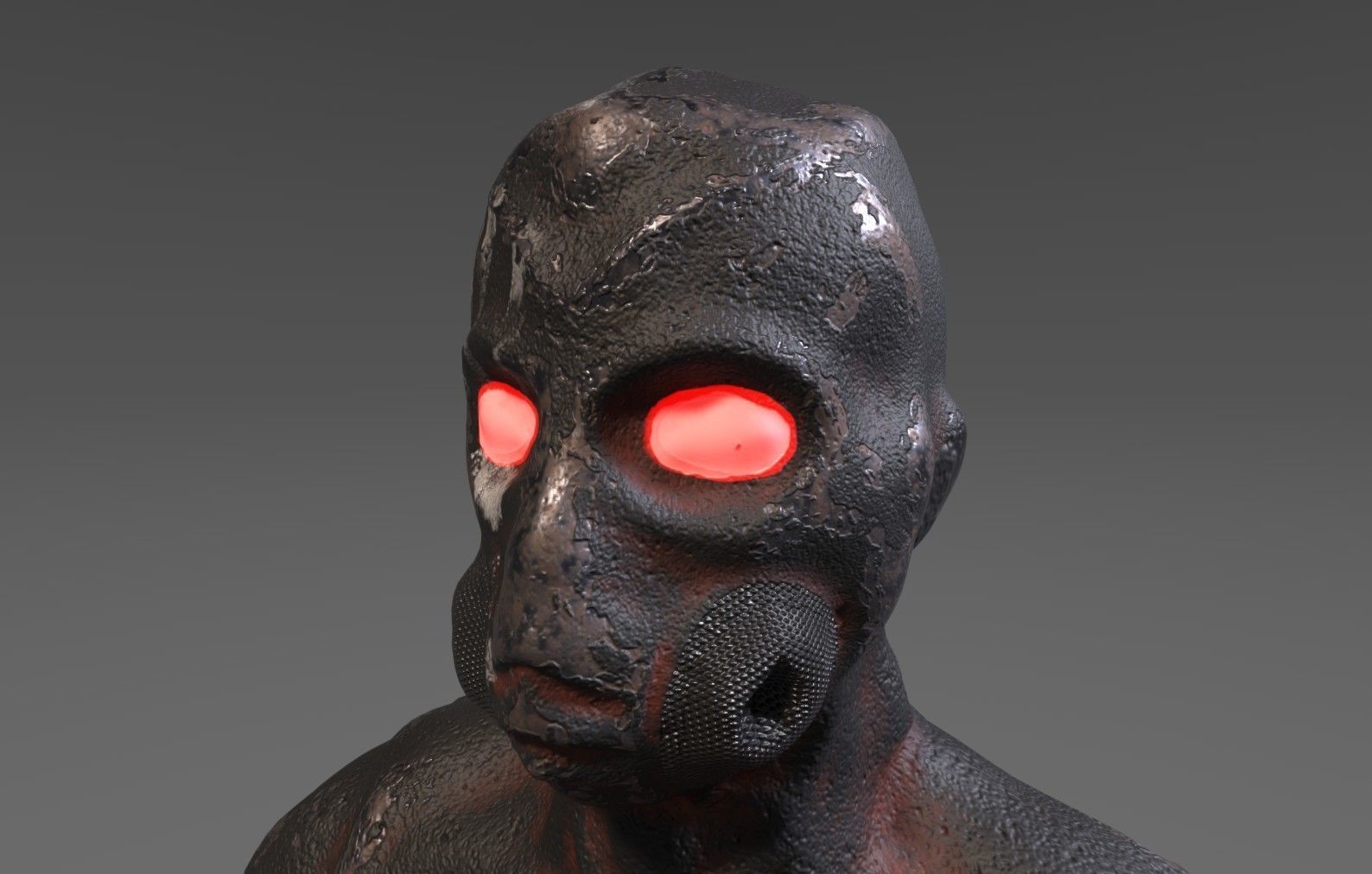 Future Soldier Low-poly 3D model_1