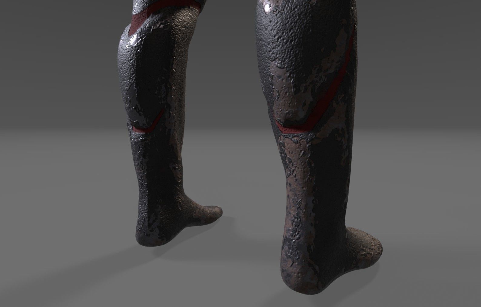 Future Soldier Low-poly 3D model_10