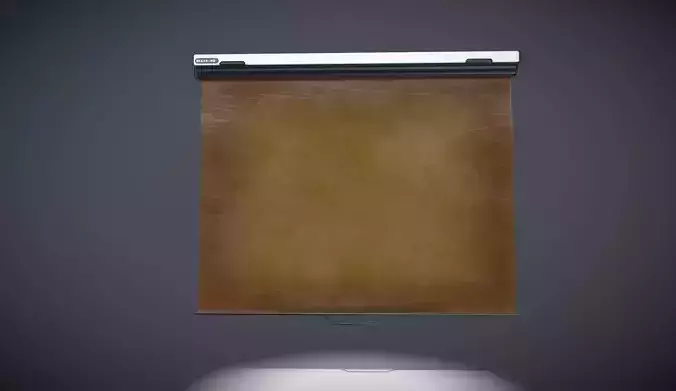 Windows Blind Low-poly 3D model