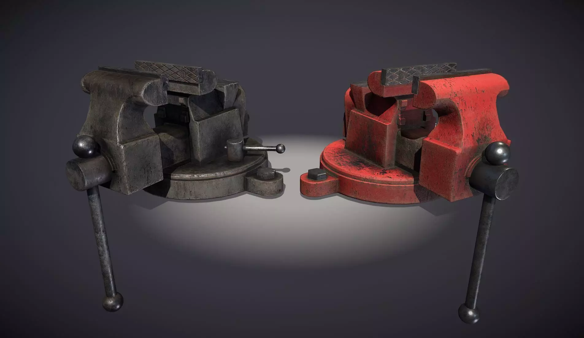 Red Vice 3D model_0