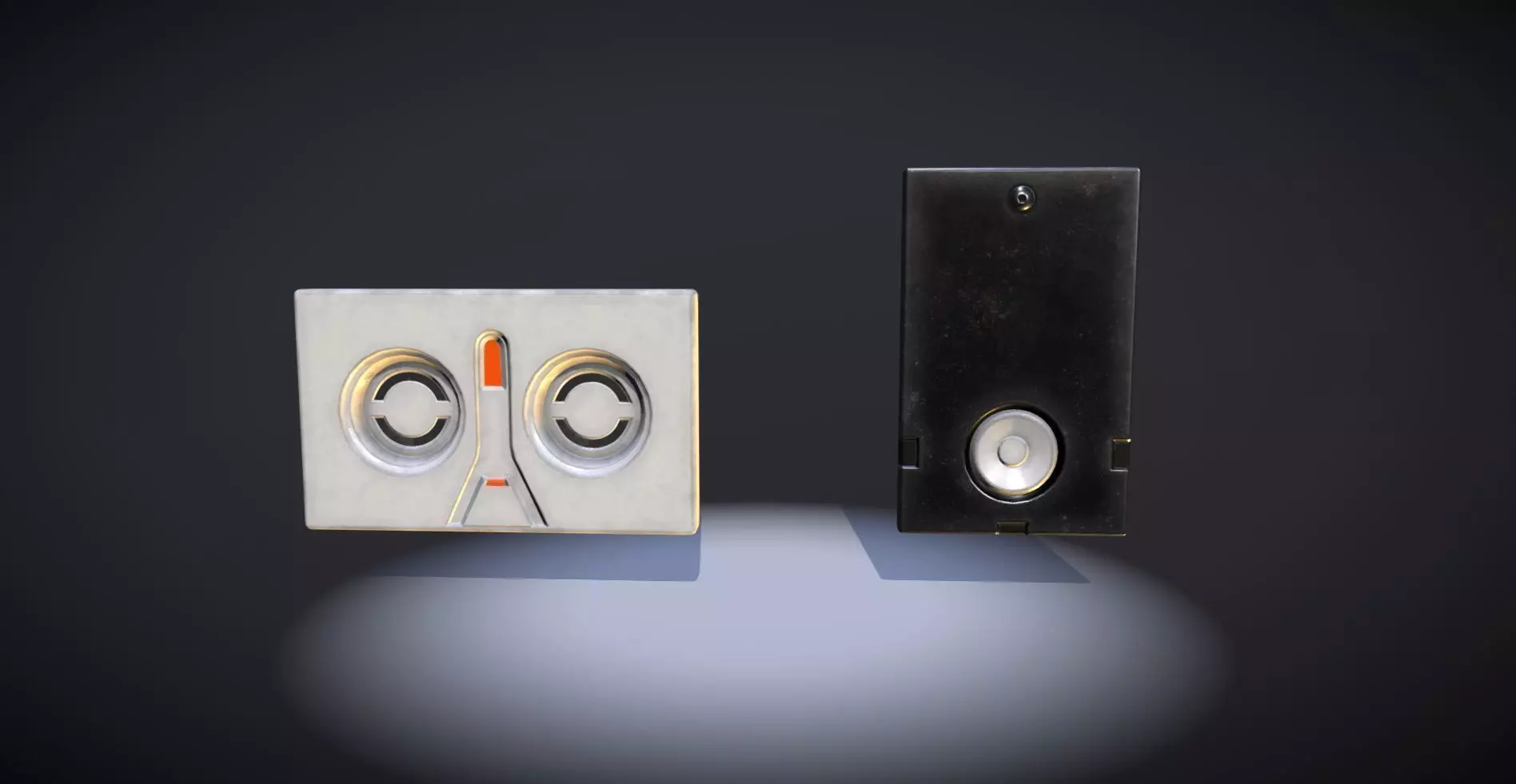 Switches Scifi Low-poly 3D model