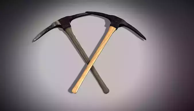 Pickaxe two axes
