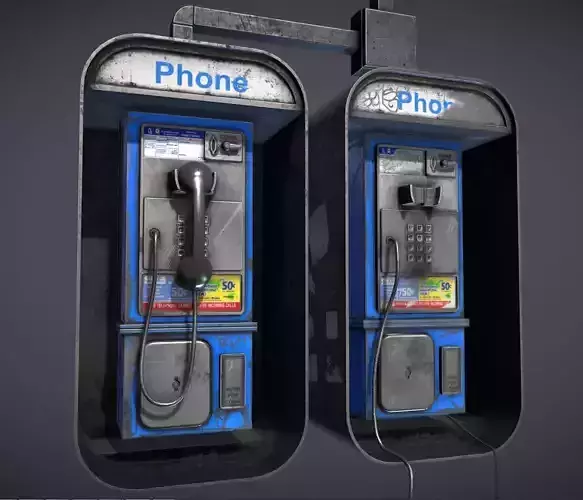 Pay Phone 3D model