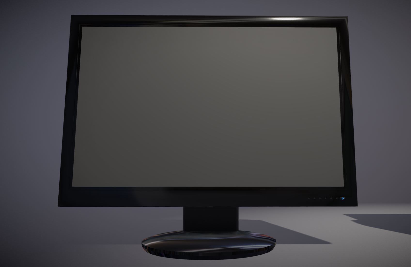 Computer Monitors 3D model_1