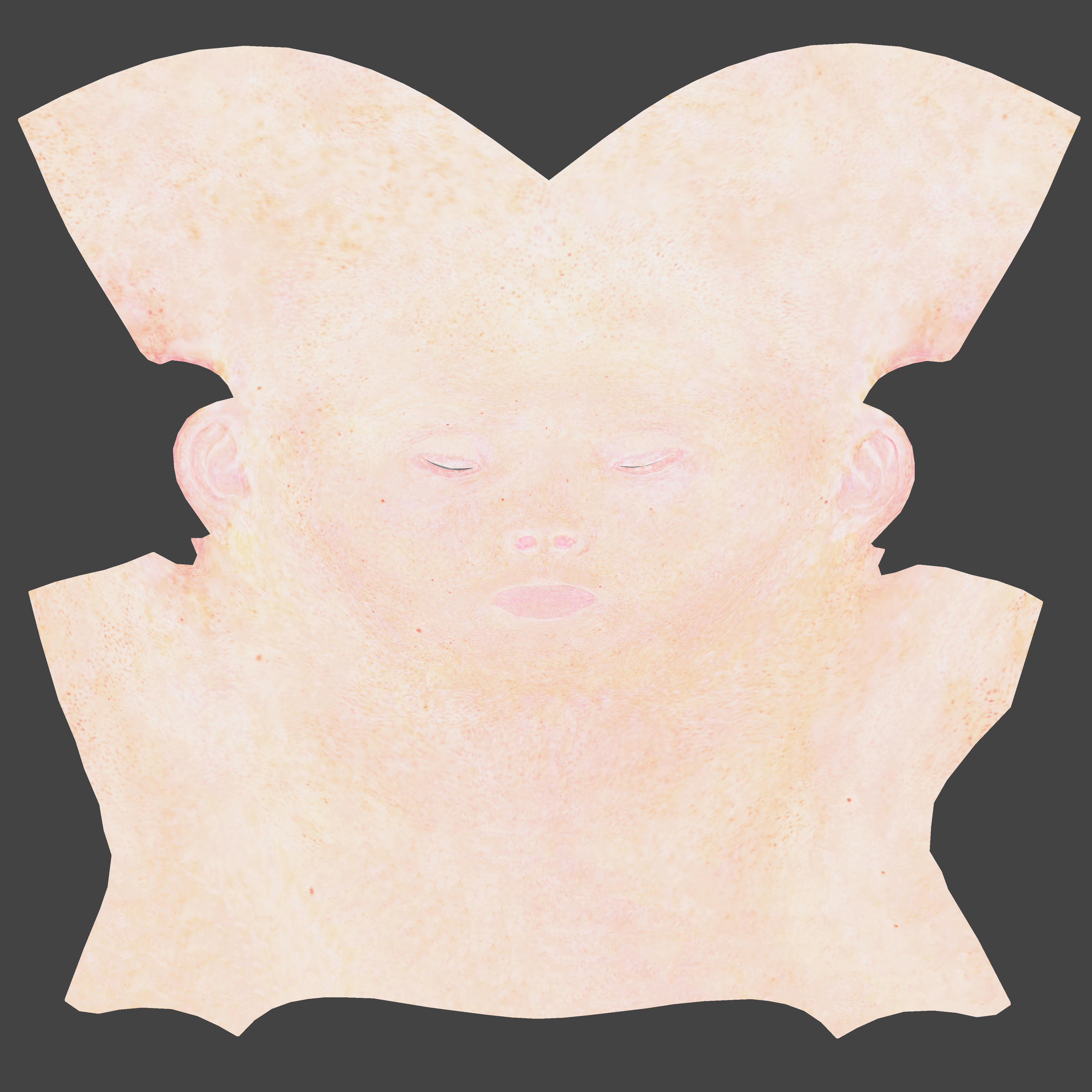 Short Hair Realistic Man Low-poly 3D model_17