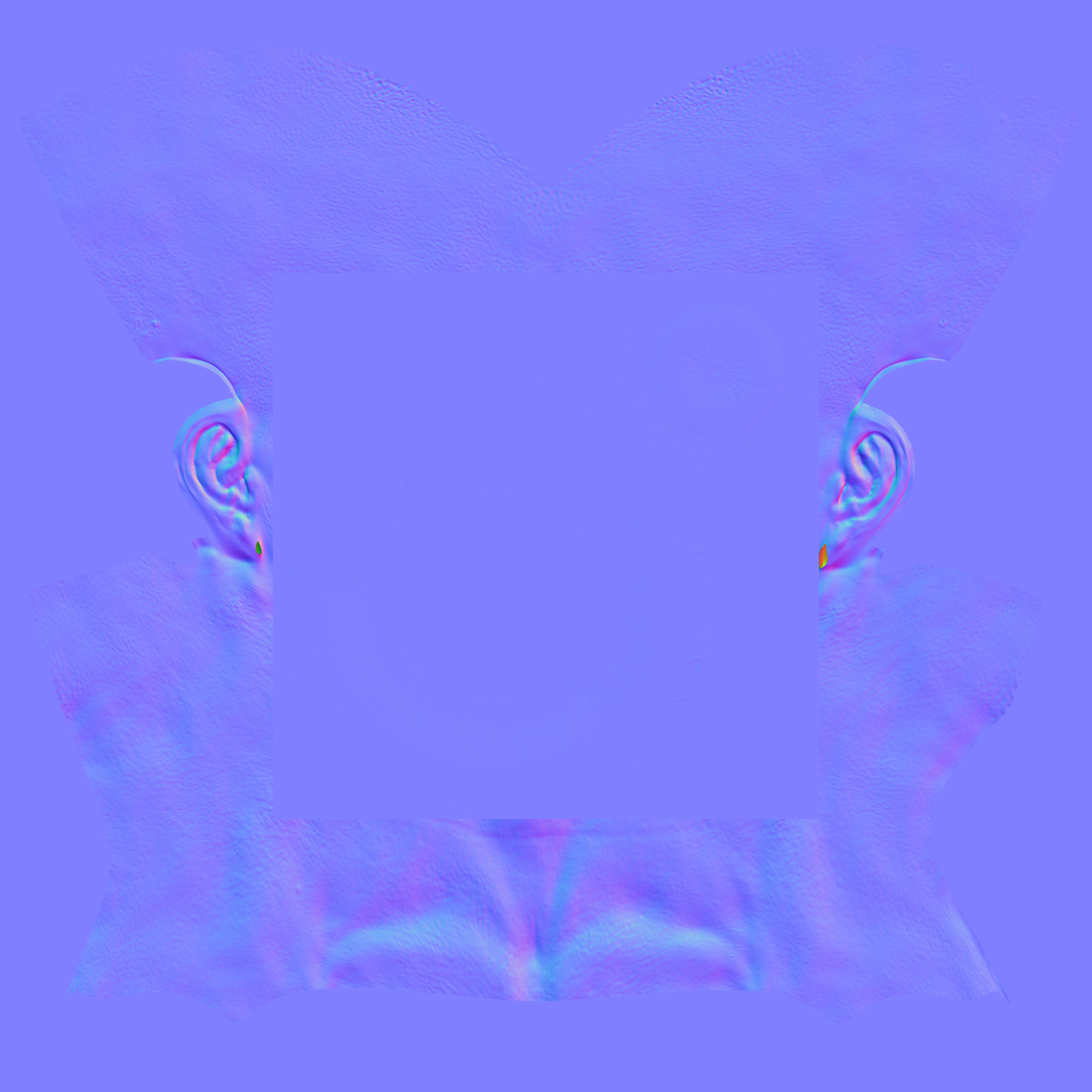 Short Hair Realistic Man Low-poly 3D model_24