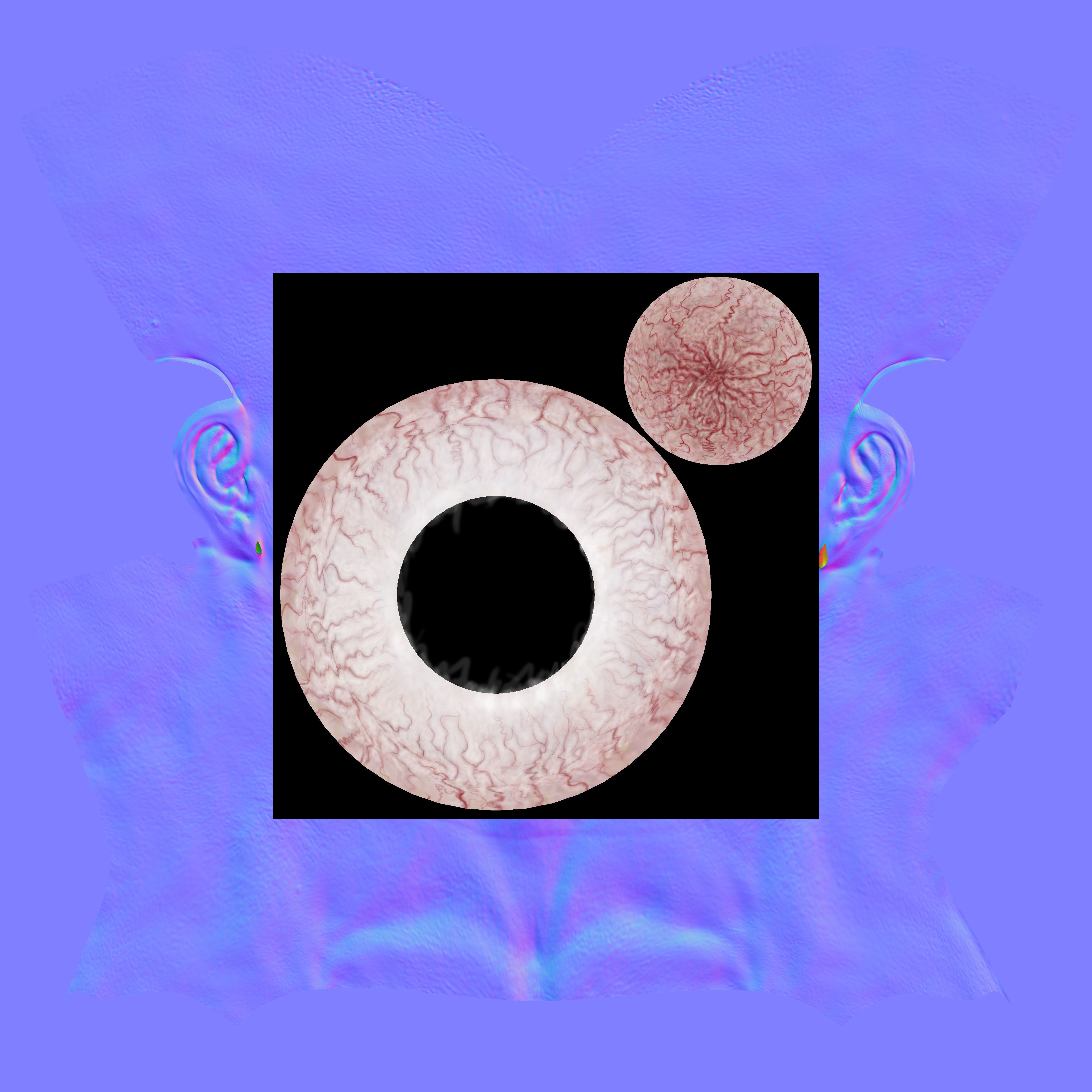 Short Hair Realistic Man Low-poly 3D model_27