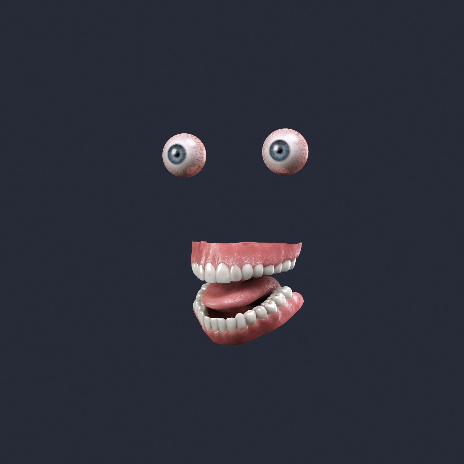 Short Hair Realistic Man Low-poly 3D model_3