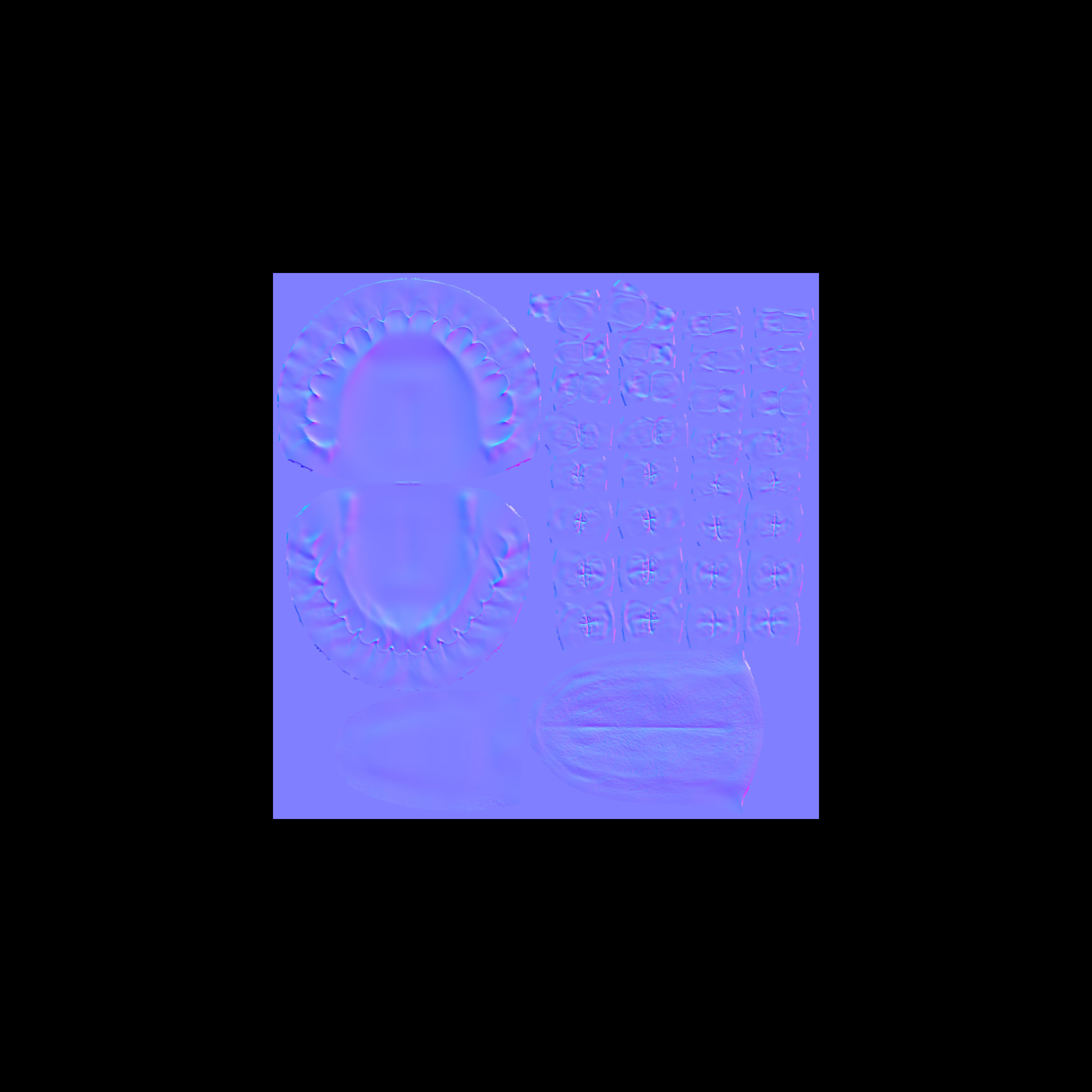 Short Hair Realistic Man Low-poly 3D model_10