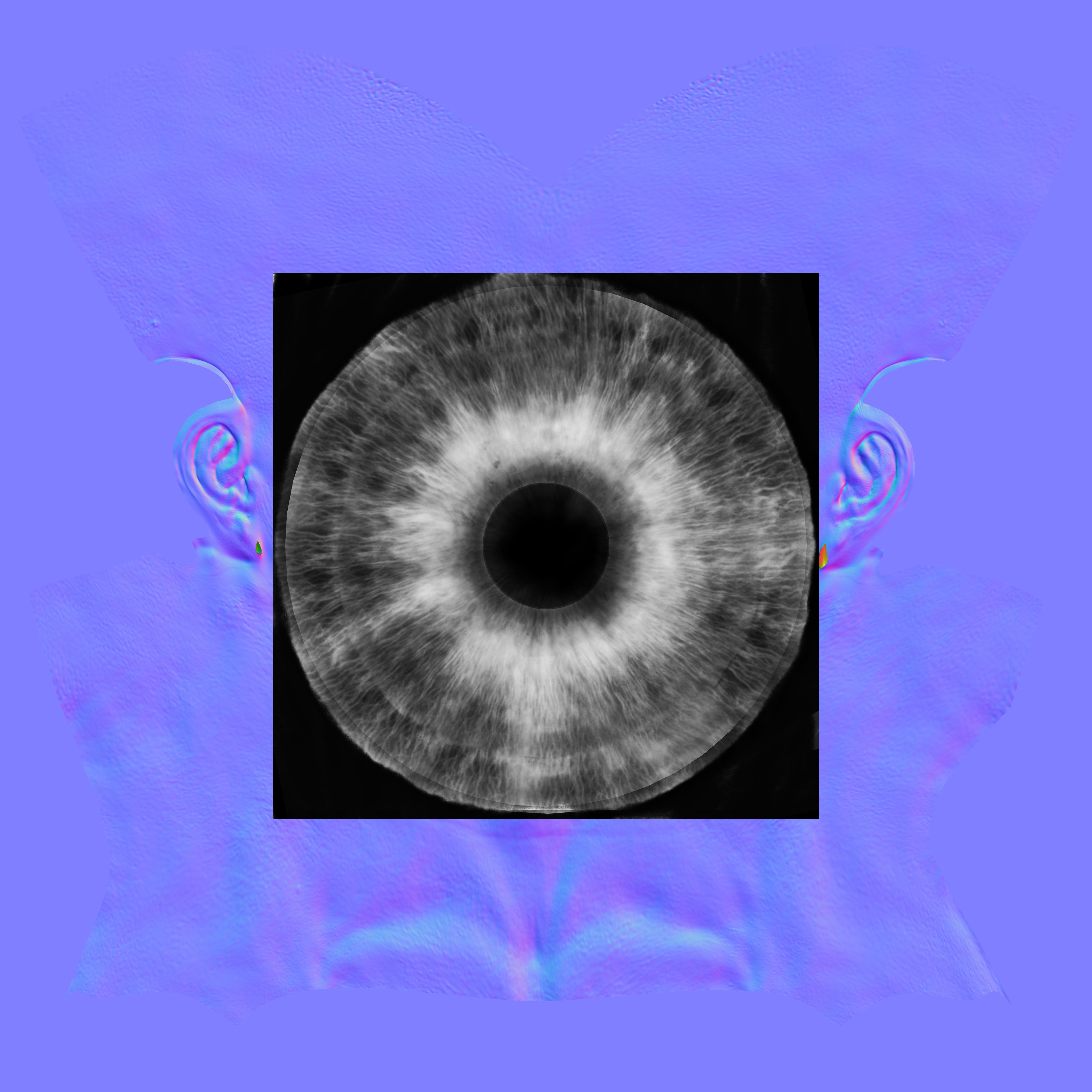 Short Hair Realistic Man Low-poly 3D model_30