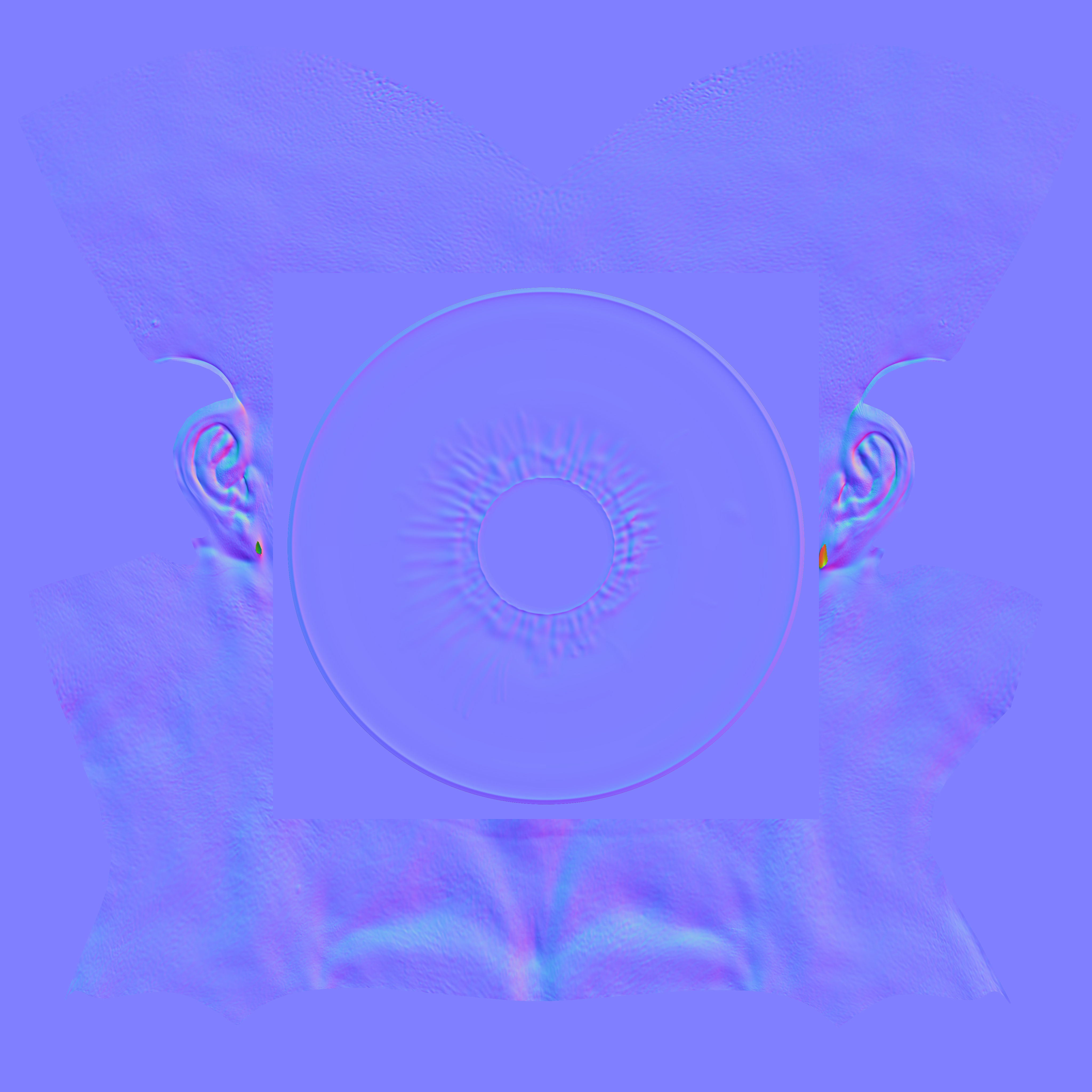 Short Hair Realistic Man Low-poly 3D model_26