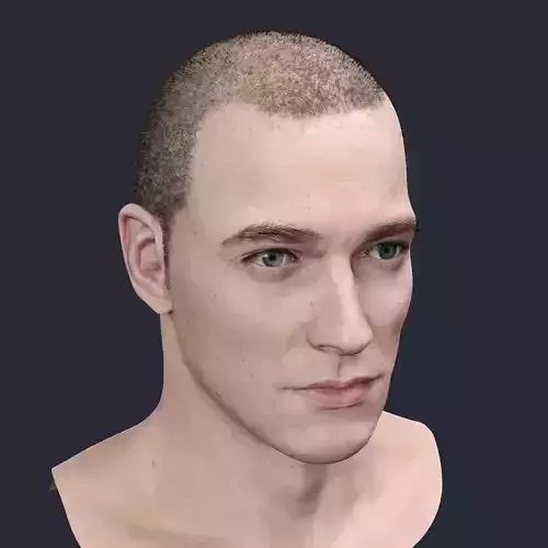 Short Hair Realistic Man