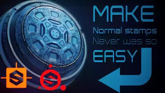 Substance Painter height map generator