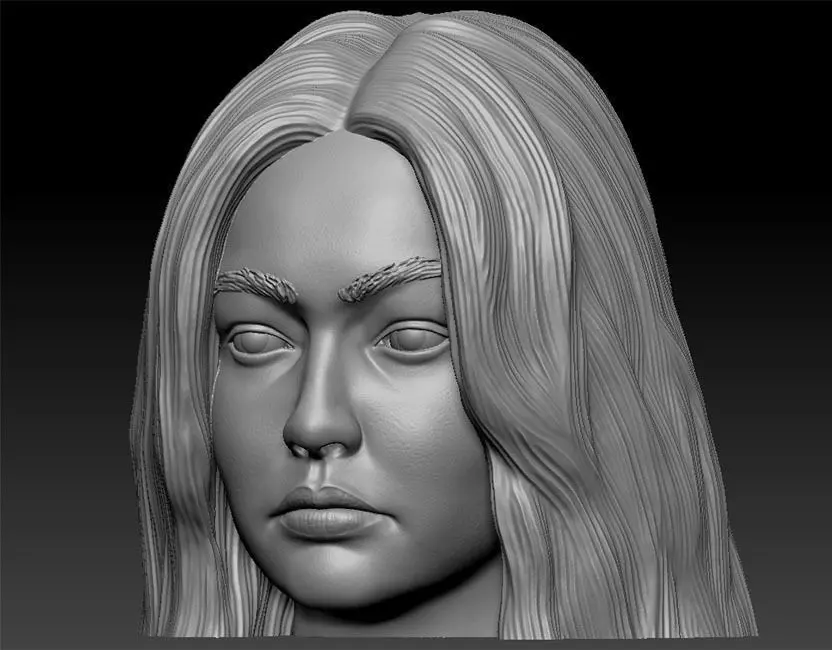 Gigi Hadid 3D print model_0