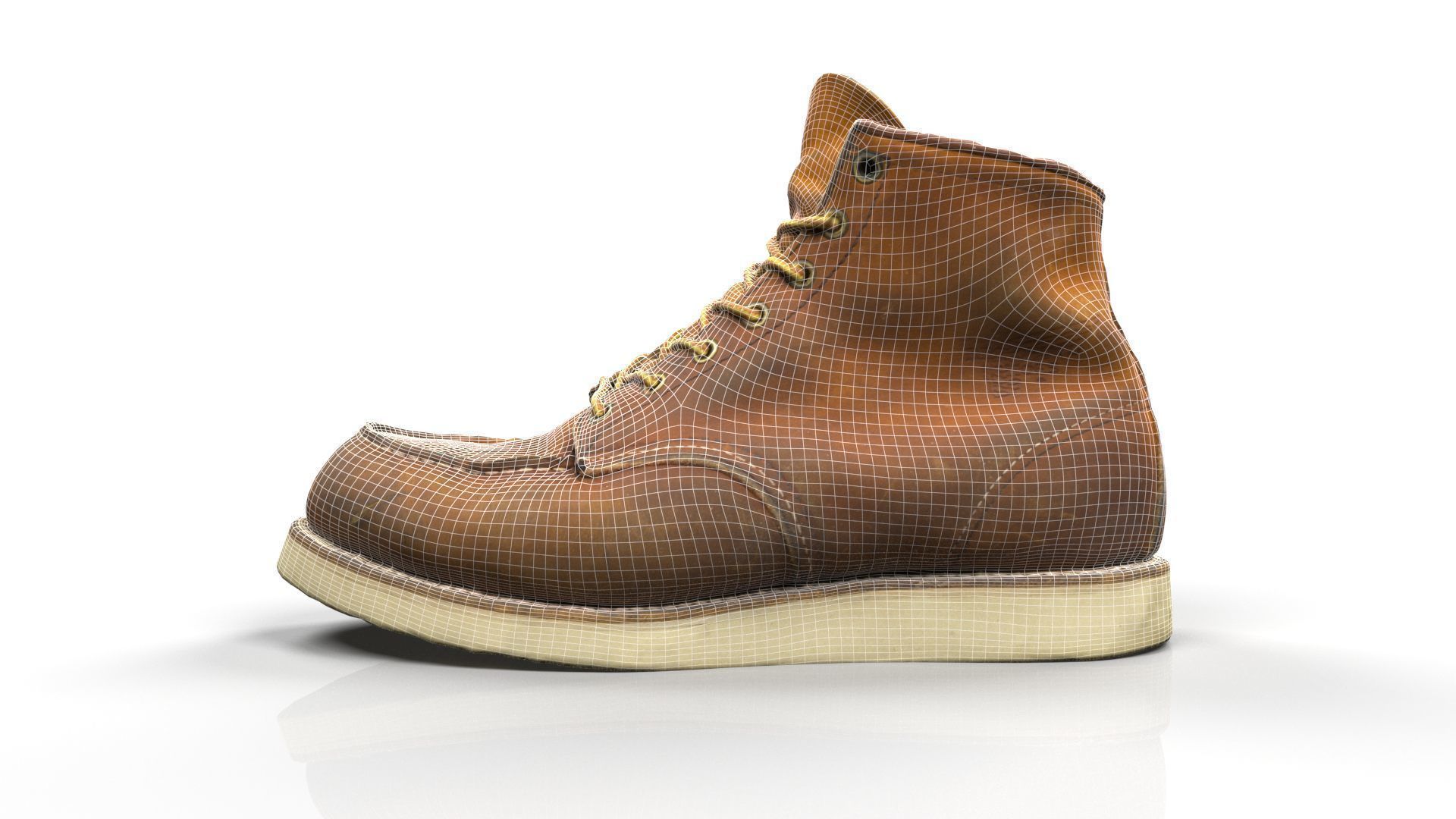 Redwing boots scan 3D model_13