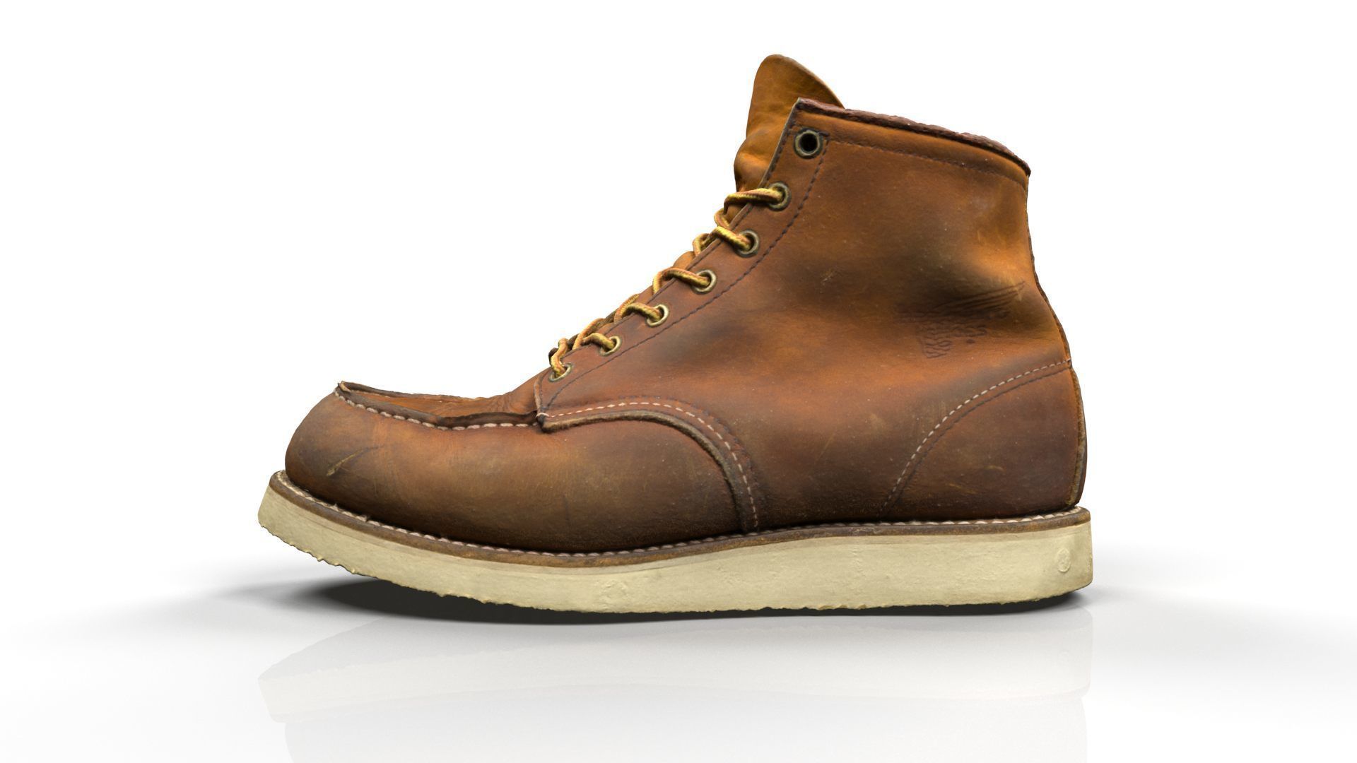 Redwing boots scan 3D model_2